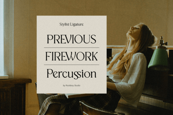 Classical Typeface Font - Preview 5