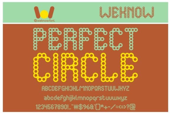 Connect the Dots Font PNG with transparent background - Preview 1
