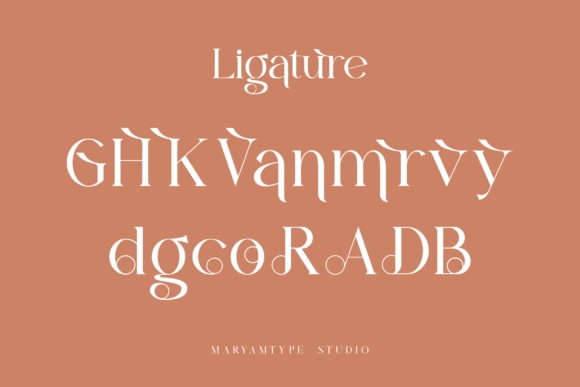 Gikany Font PNG with transparent background - Preview 3
