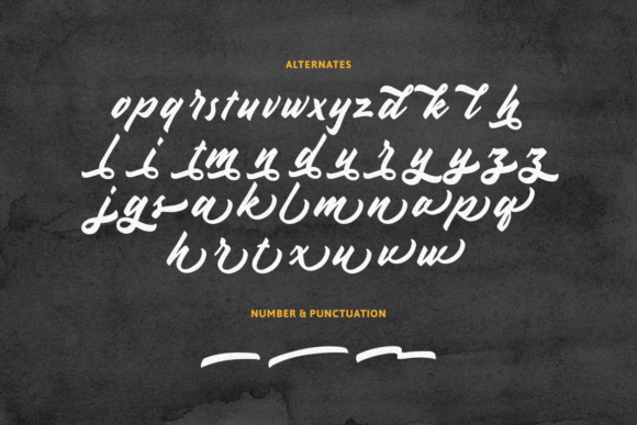 Handbrake Font - Preview 2
