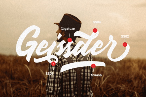 Handbrake Font - Preview 1