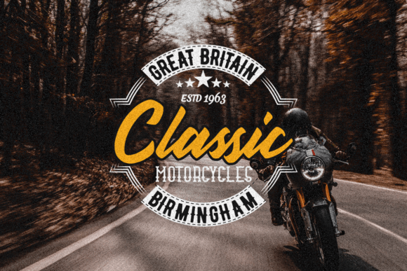 Handbrake Font - Preview 6