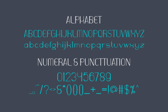 Highbee Font PNG with transparent background - Preview 1