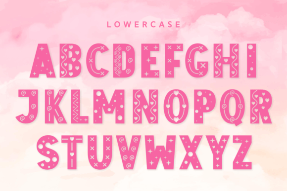 Meria Lovely Font PNG with transparent background - Preview 5