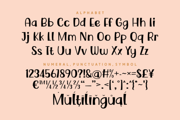 Milda Loving Font PNG with transparent background - Preview 4