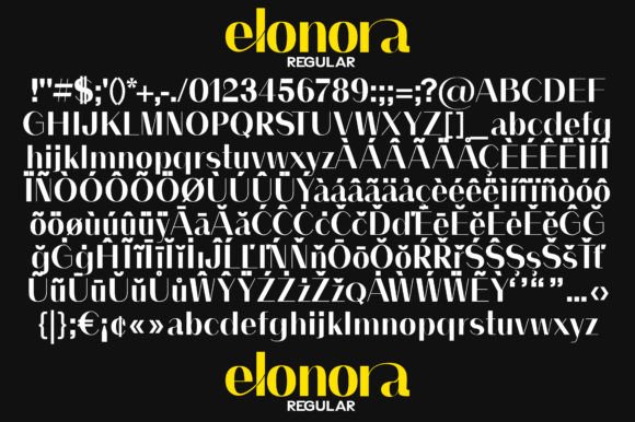 Elonora Font - Preview 6