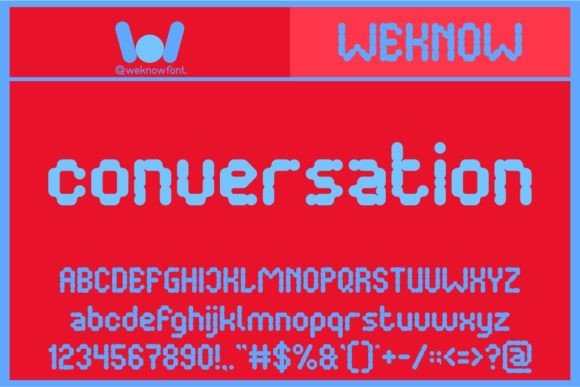Battery Font - Preview 4