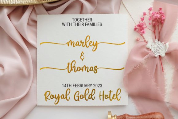 Blushing Font - Preview 2