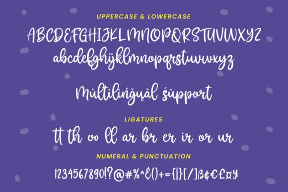Blushing Font - Preview 5