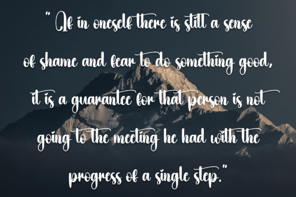 Butter Signature Font - Preview 2