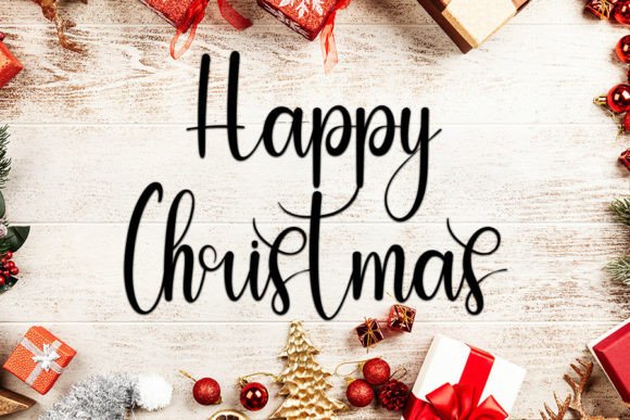 Christmas Font - Preview 1