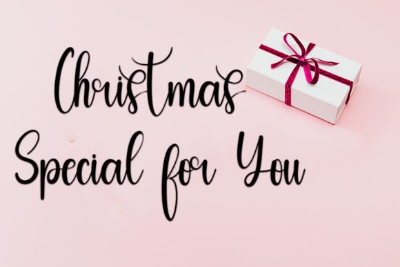 Christmas Font - Preview 3