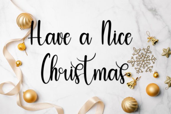 Christmas Font - Preview 4