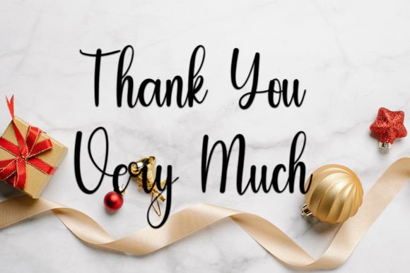 Christmas Font - Preview 5