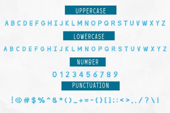Christmas Snow Font - Preview 1