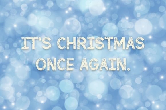 Christmas Snow Font - Preview 2
