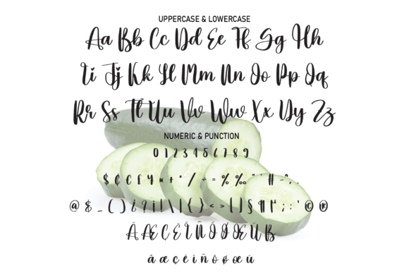 Cucumber Font - Preview 6