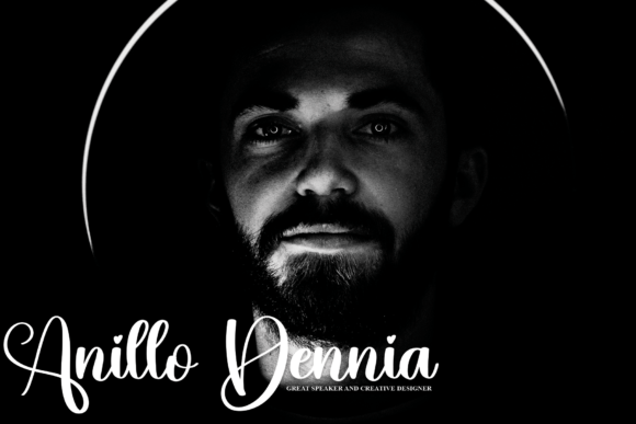 Dance Font PNG with transparent background - Preview 1