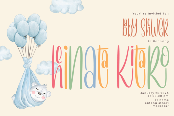 Fancy Brownies Font - Preview 2