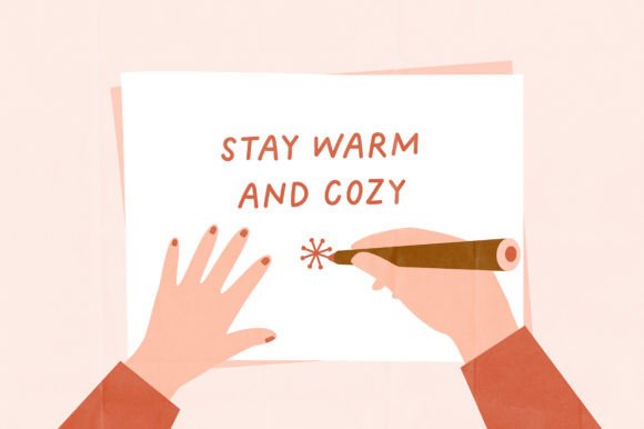 First Snow Font - Preview 1