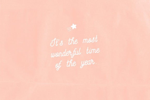 First Snow Font - Preview 2