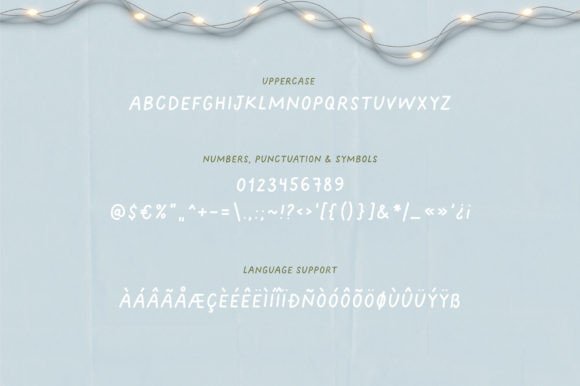 First Snow Font - Preview 3