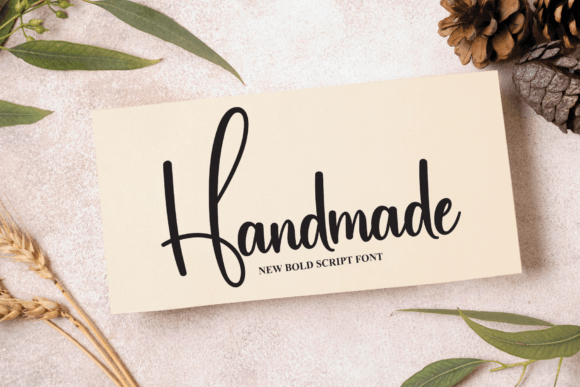 Handiwork Font - Preview 4