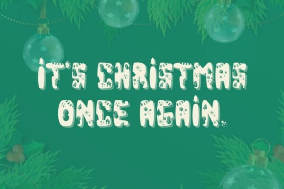 Happy Christmas Font - Preview 2
