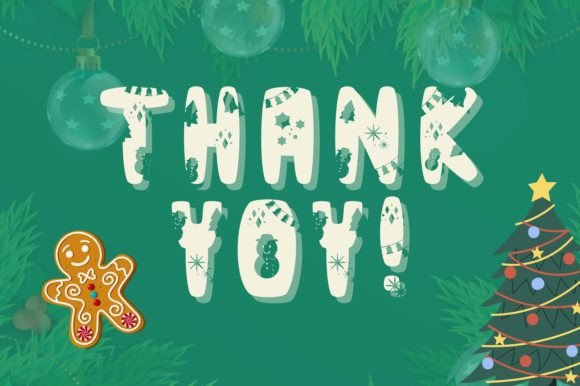Happy Christmas Font - Preview 3