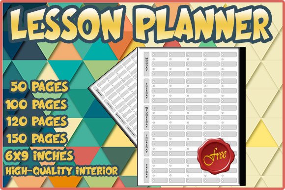 Lesson Planner Interior Graphic by Activities Hub · Creative Fabrica