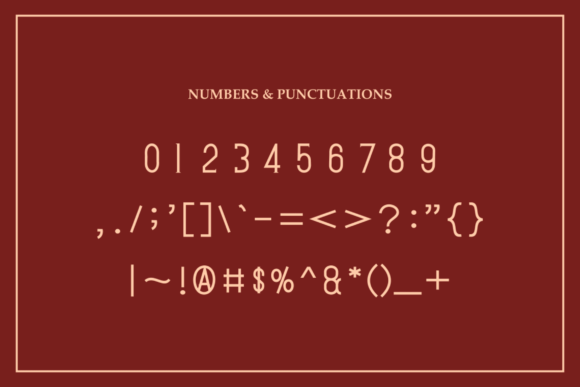 Manvium Font PNG with transparent background - Preview 3