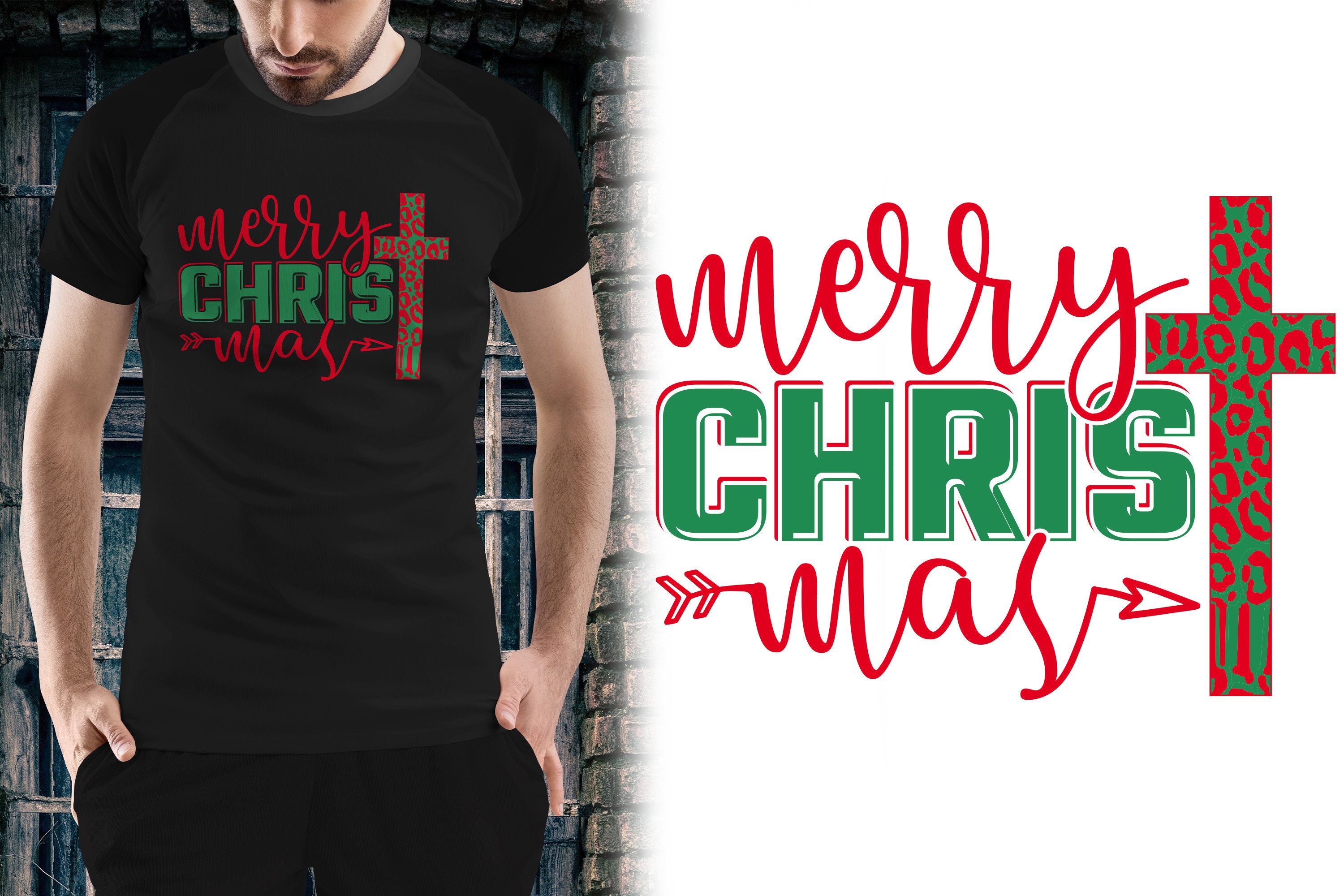 Merry Christmas Best T-shirt Design