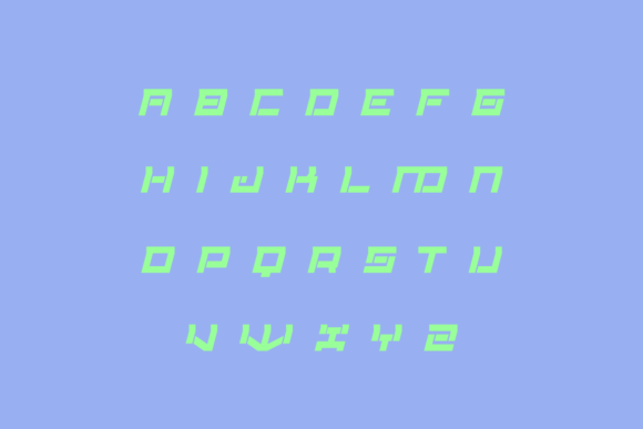 Obapi Font PNG with transparent background - Preview 1