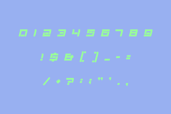 Obapi Font PNG with transparent background - Preview 2
