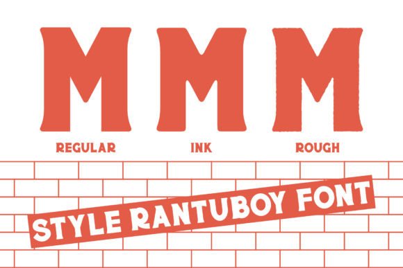 Rantuboy Font PNG with transparent background - Preview 6