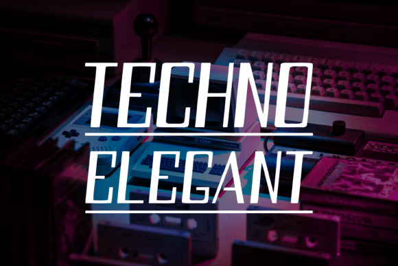 Rogotanic Font PNG with transparent background - Preview 2