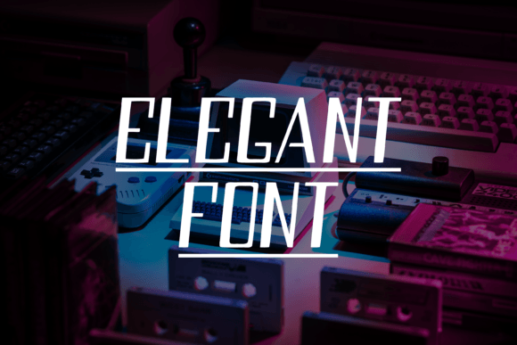 Rogotanic Font PNG with transparent background - Preview 3