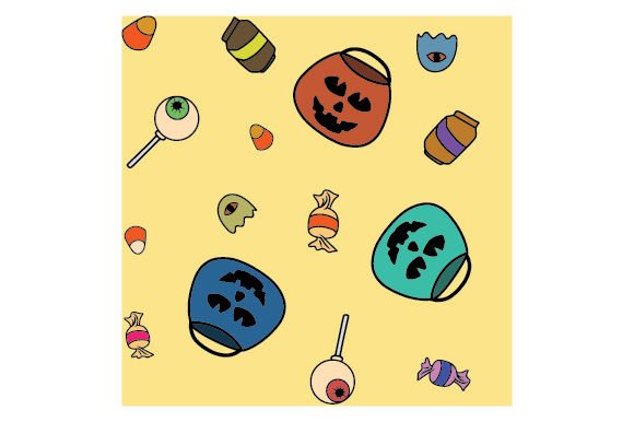 Trick or Treat Seamless Pattern