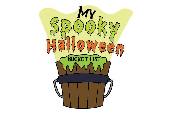 My Spooky Halloween Bucket List - Sticker