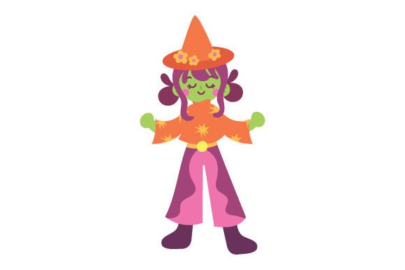 Funky Retro Witch