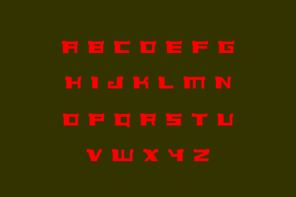 Akeps Font - Preview 1