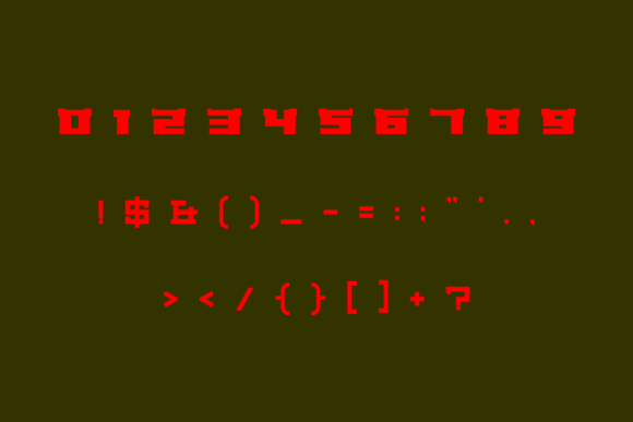 Akeps Font - Preview 2