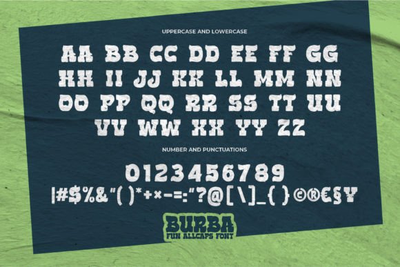 Burba Font - Preview 5