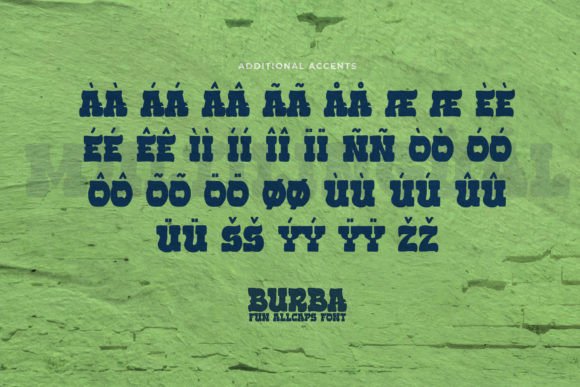 Burba Font - Preview 6