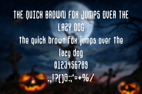 Boo Halloween Font - Preview 1