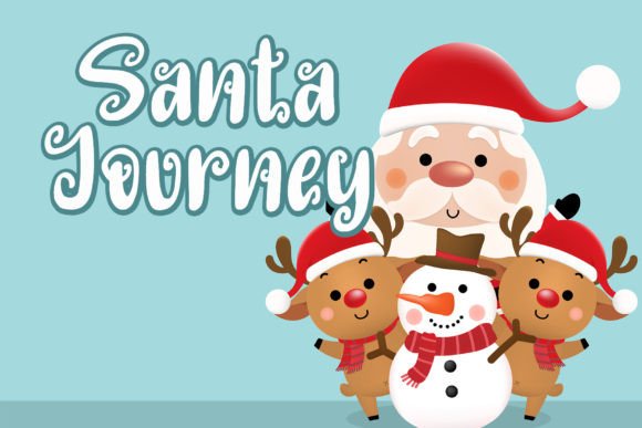 Christmas Family Font - Preview 1