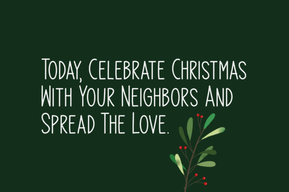 Christmas Glee Font - Preview 1