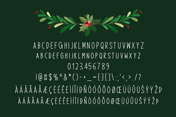 Christmas Glee Font - Preview 4