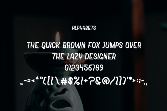 Fhoster Font - Preview 1