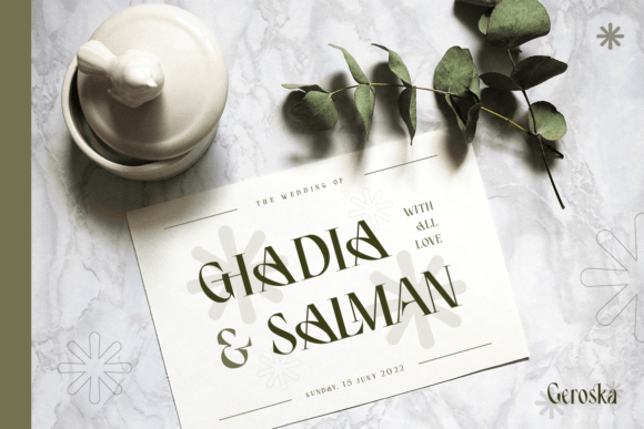 Geroska Font - Preview 5